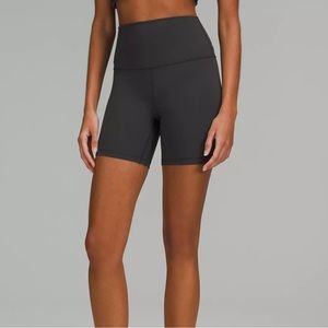 NWT lululemon Align High-Rise Short 6” Size 10 Graphite Grey